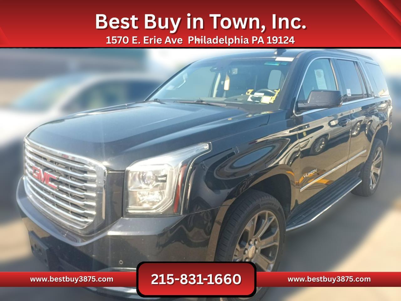 2017 GMC Yukon SLT Sport Utility 4D