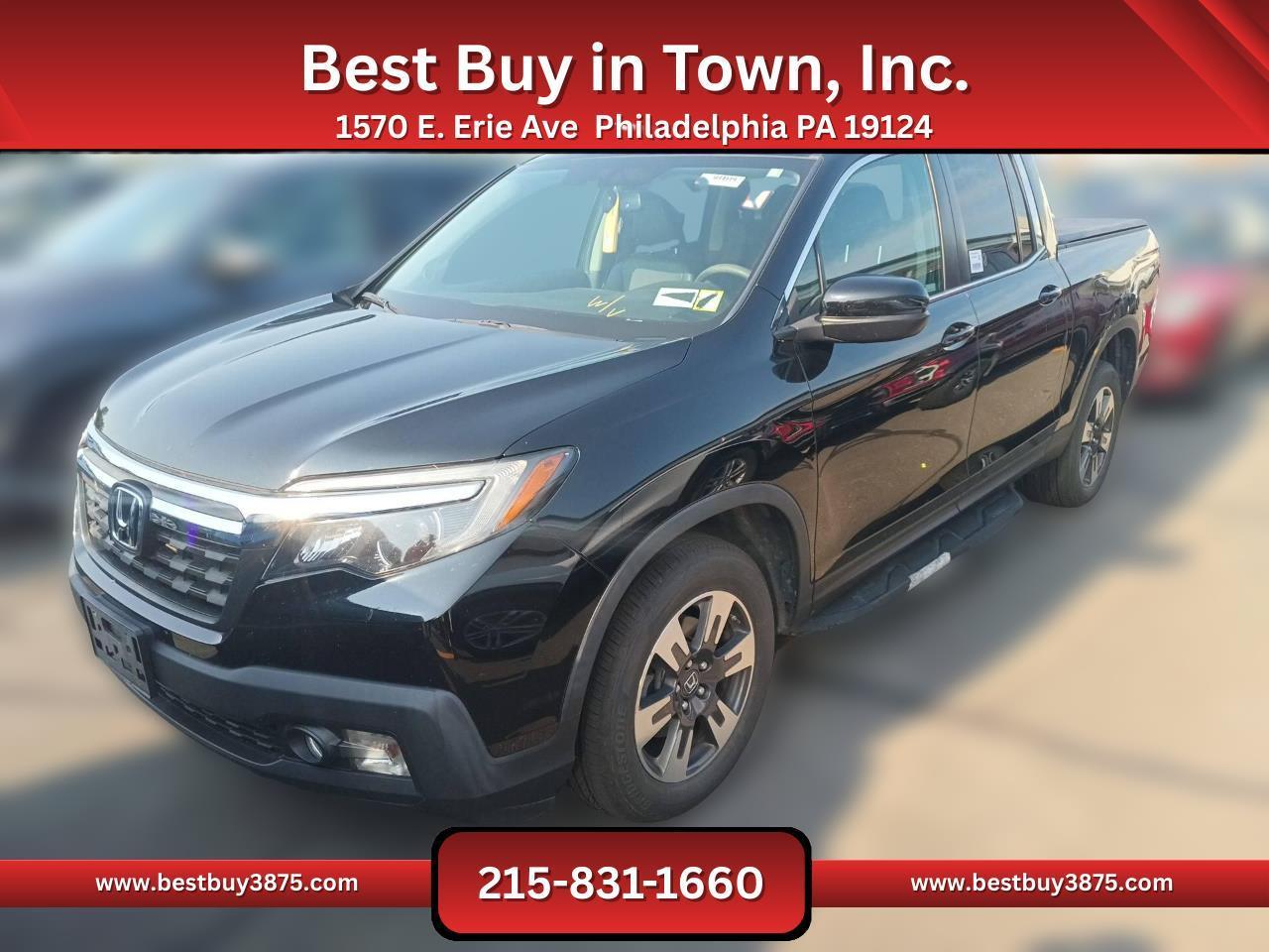 2019 Honda Ridgeline RTL-T Pickup 4D 5 ft