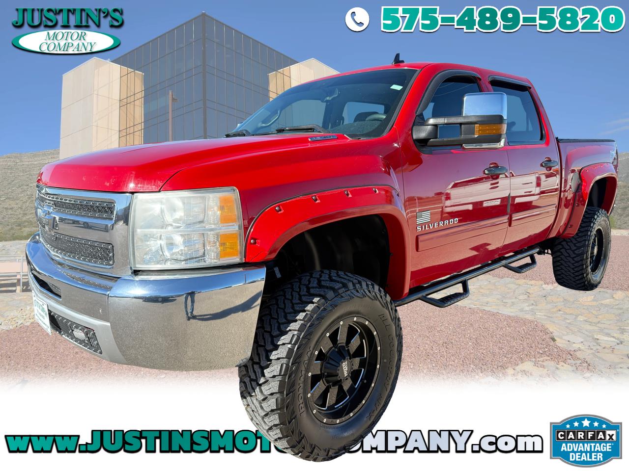 2013 Chevrolet Silverado 1500 4WD Crew Cab 143.5" LT