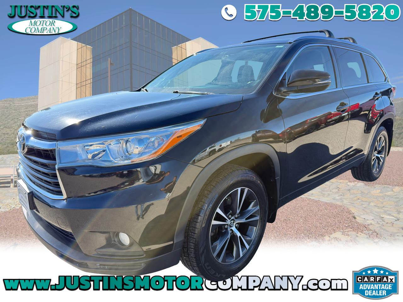 Toyota Highlander AWD 4dr V6 XLE (Natl) 2016 Toyota Highlander AWD 4dr V6 XLE (Natl) 2016