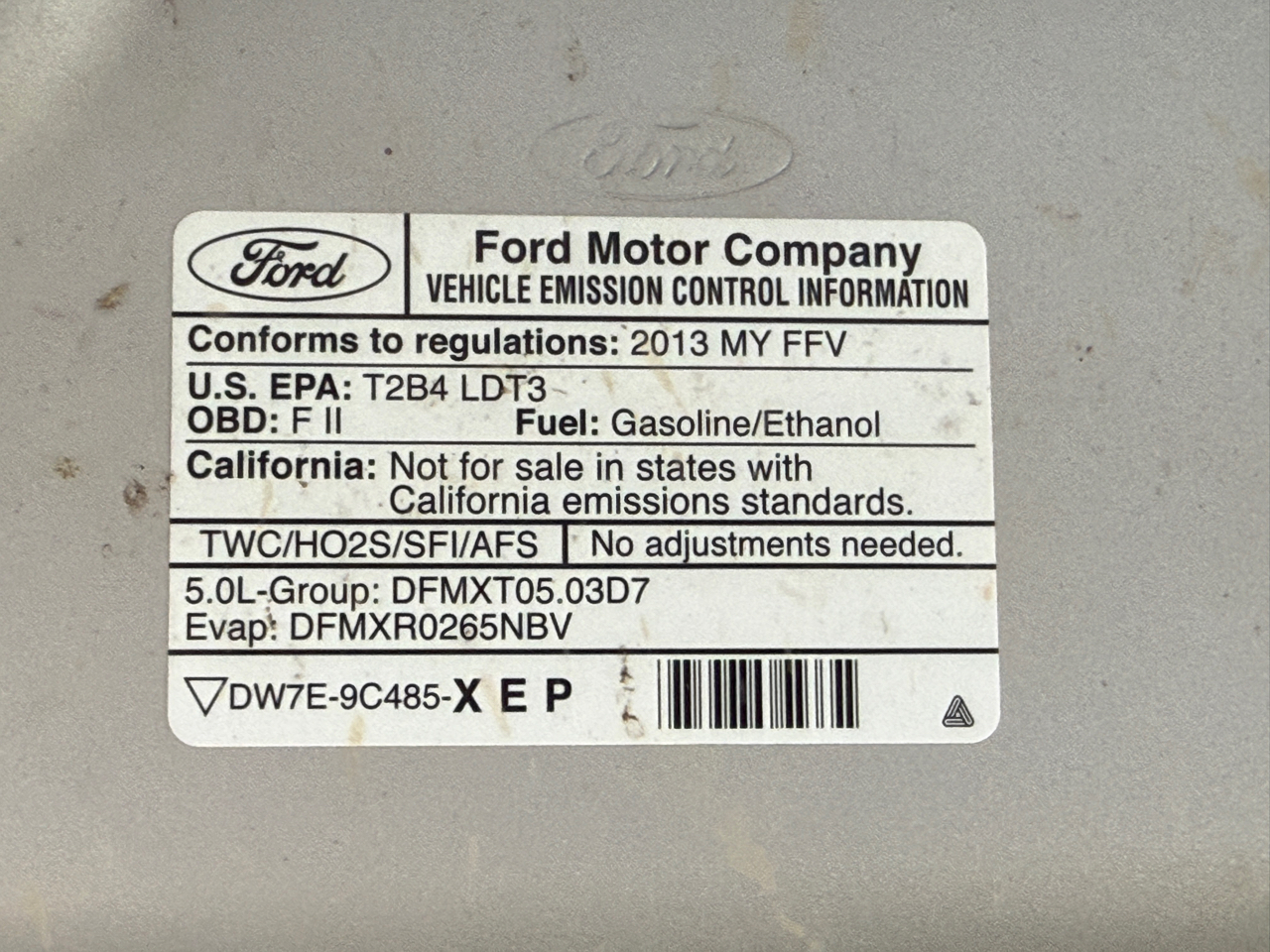 Ford F-150 4WD SuperCrew 145" XL 2013