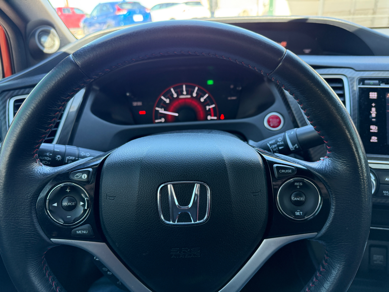 Honda Civic Coupe 2dr Man Si w/Summer Tires & Navi 2015