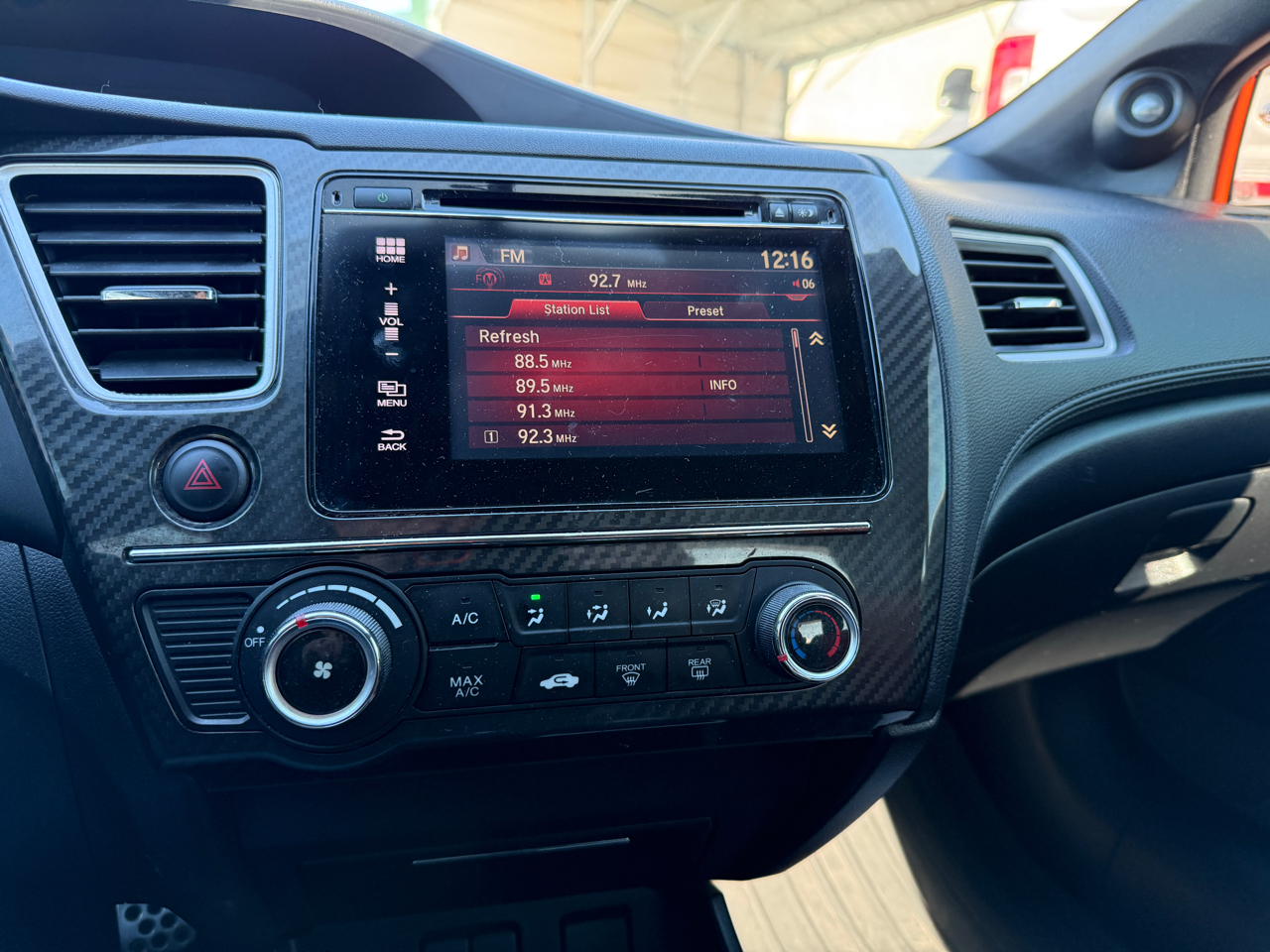 Honda Civic Coupe 2dr Man Si w/Summer Tires & Navi 2015