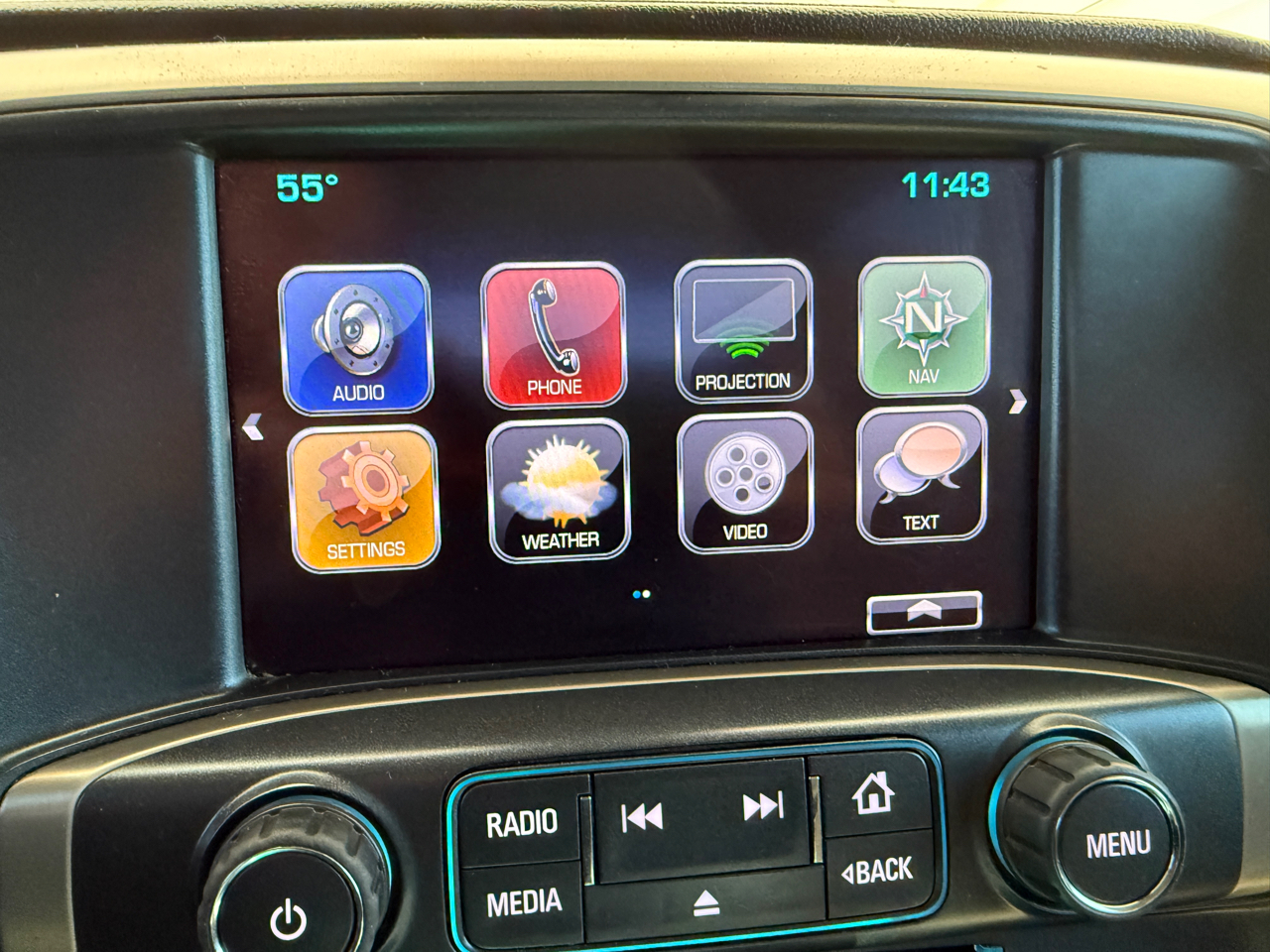 GMC Sierra 1500 4WD Crew Cab 143.5" Denali 2018