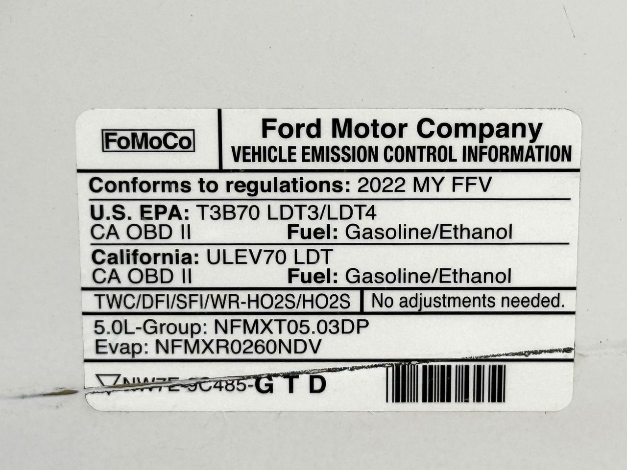 Ford F-150 XL 4WD SuperCrew 5.5' Box 2022