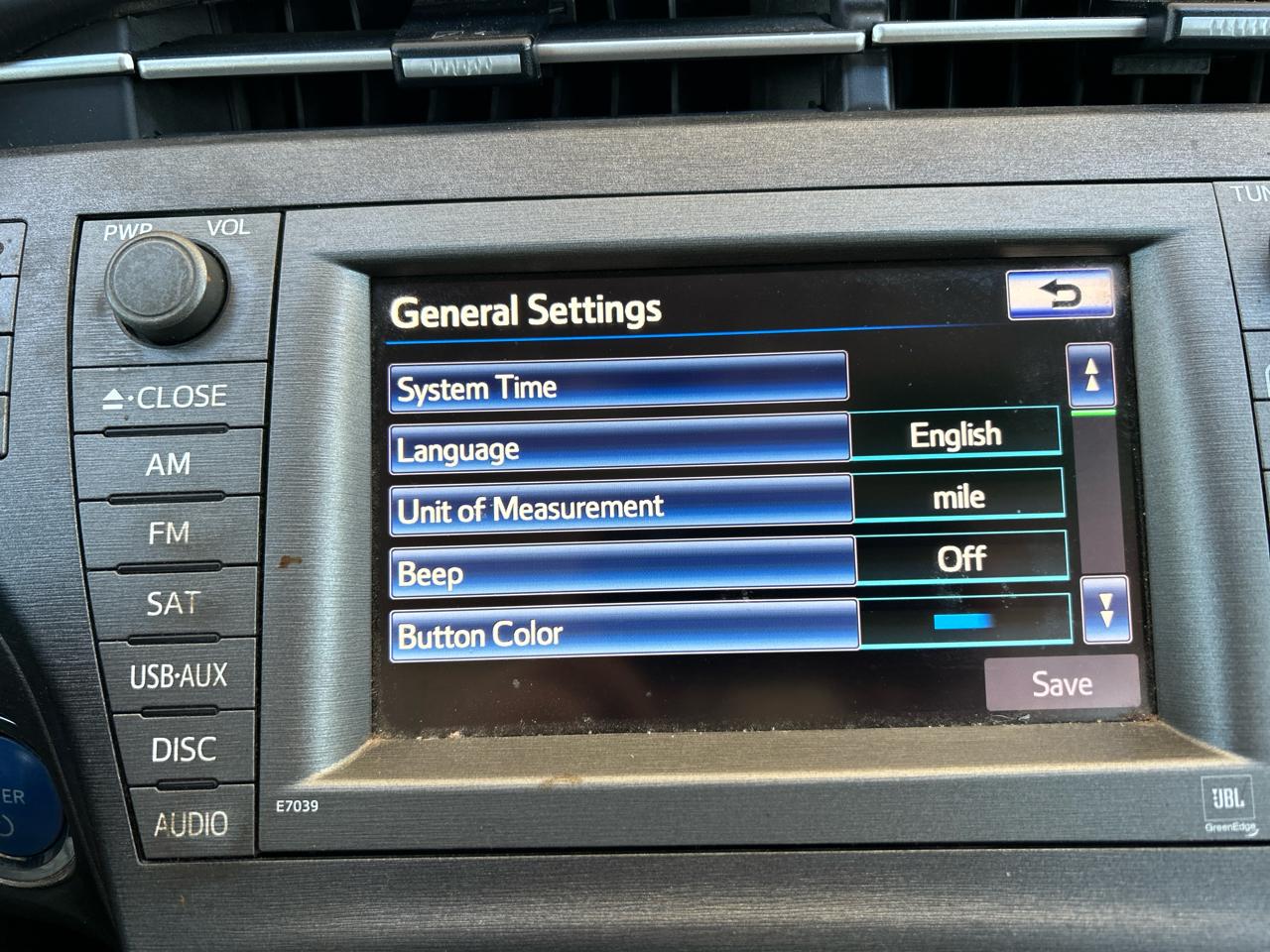 Toyota Prius 5dr HB Four (Natl) 2015