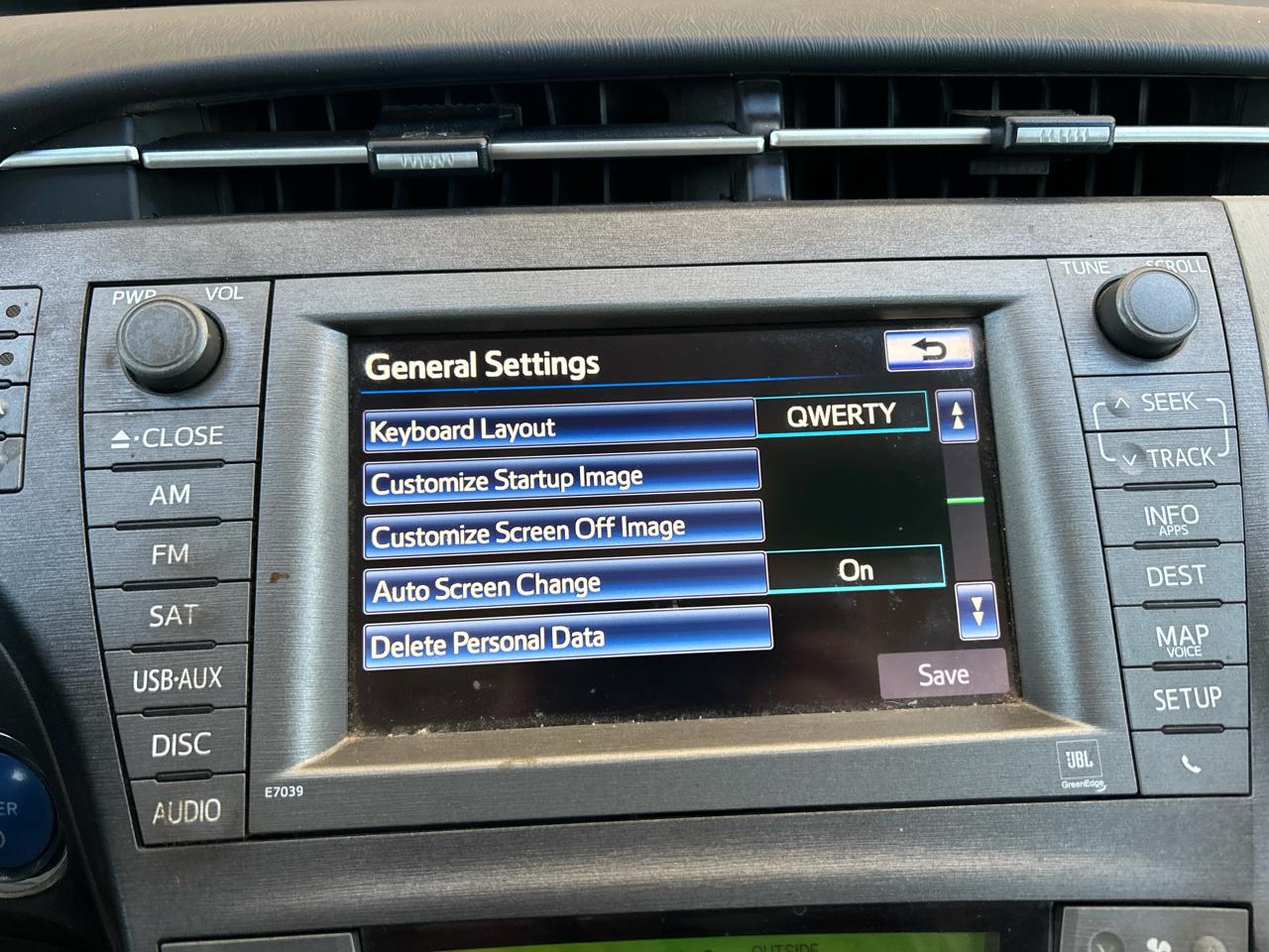 Toyota Prius 5dr HB Four (Natl) 2015