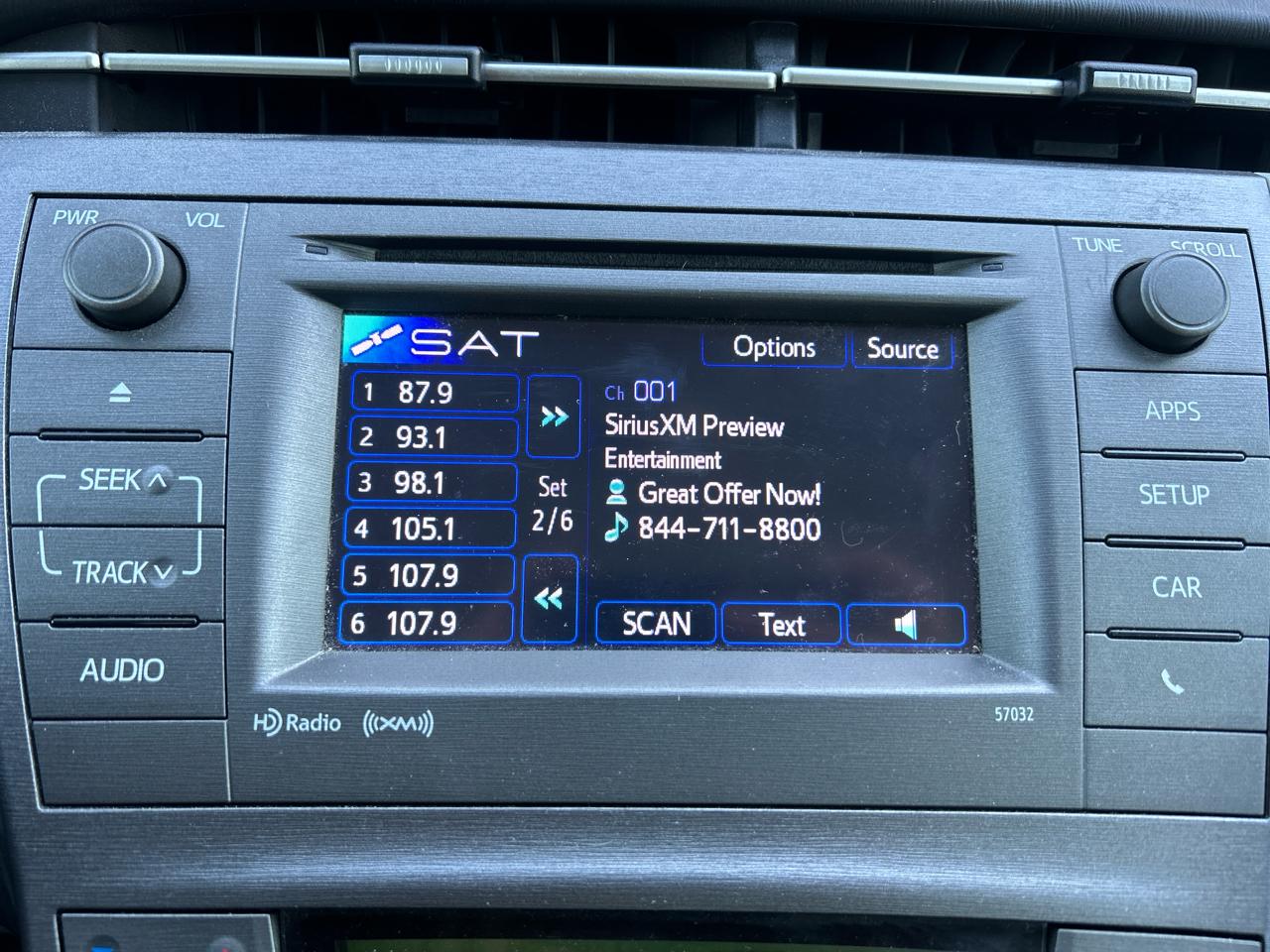 Toyota Prius 5dr HB IV (Natl) 2014