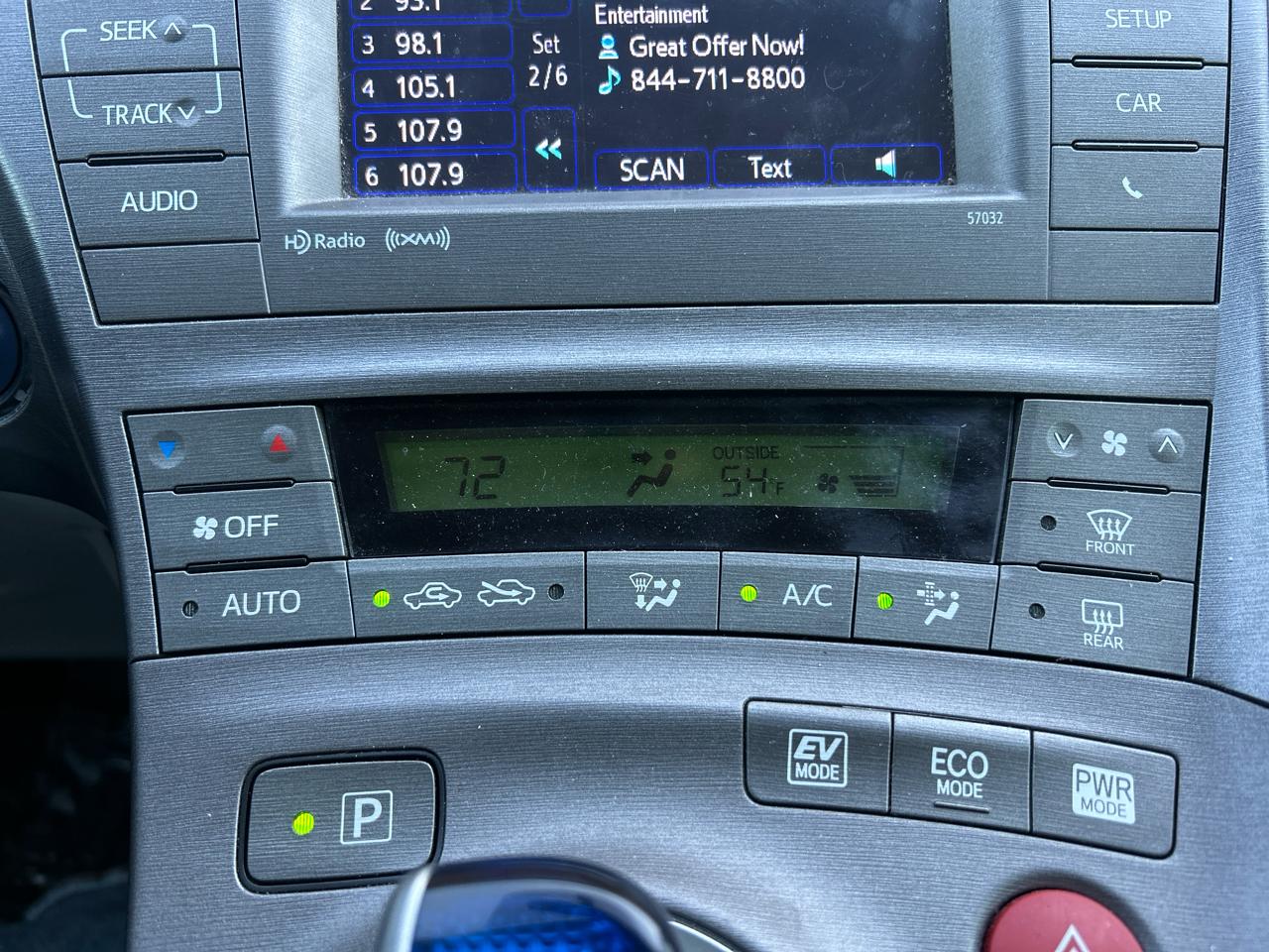 Toyota Prius 5dr HB IV (Natl) 2014