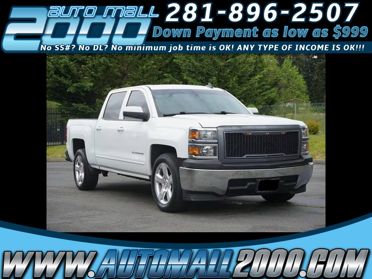 2015 Chevrolet Silverado 1500 LT Crew Cab 2WD