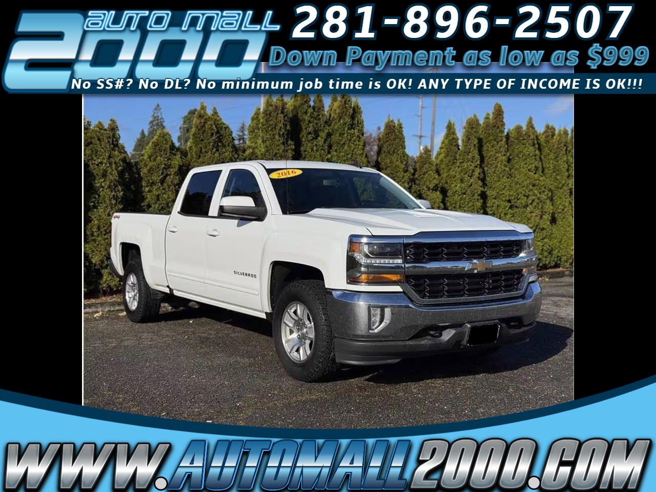 2016 Chevrolet Silverado 1500 LT Double Cab 4WD