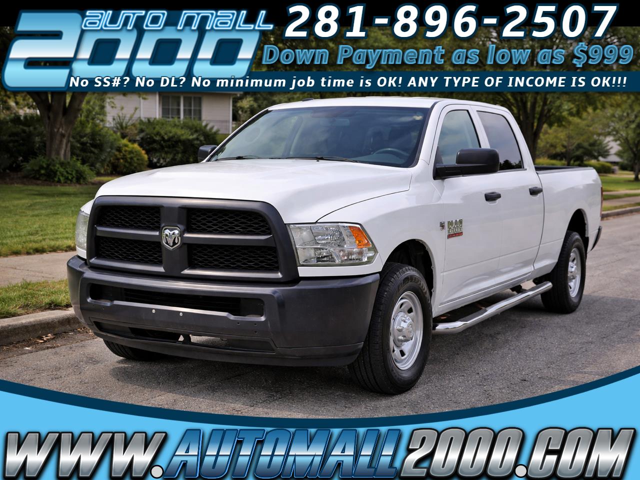 2014 RAM 2500 SLT Crew Cab SWB 2WD