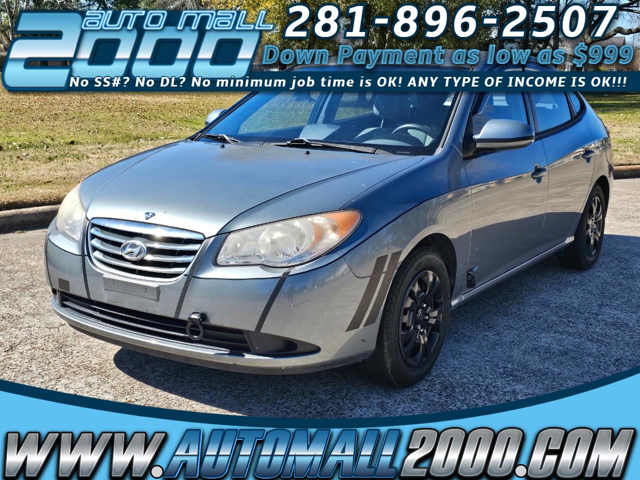 2010 Hyundai Elantra Blue