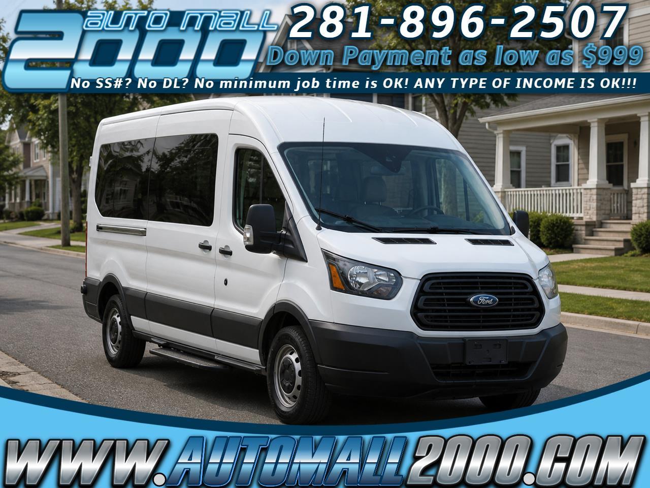 2017 Ford Transit 350 Wagon Med. Roof XL w/Sliding Pass. 148-in. WB