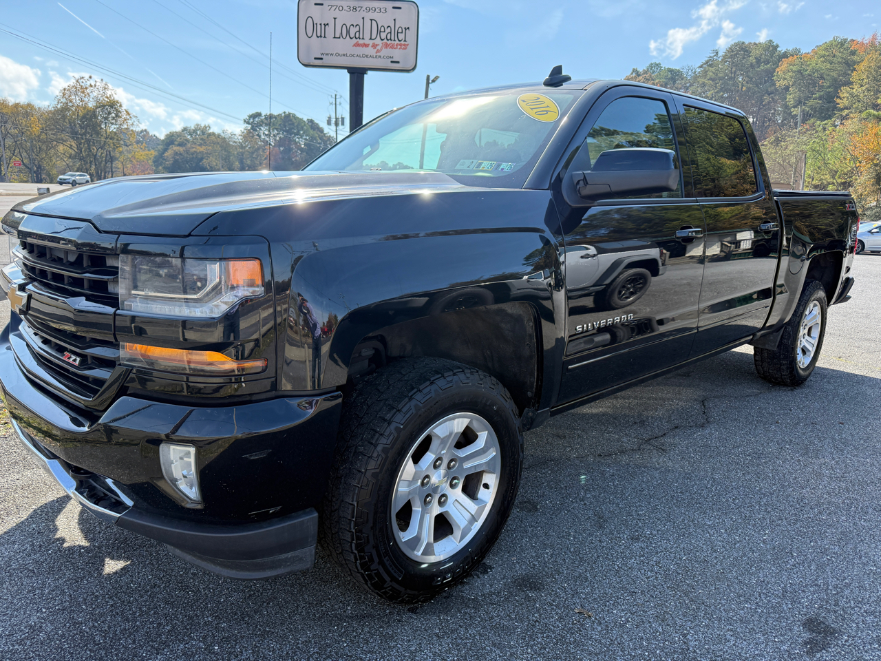 2016 Chevrolet Silverado 1500 Z71 Crew Cab 4WD