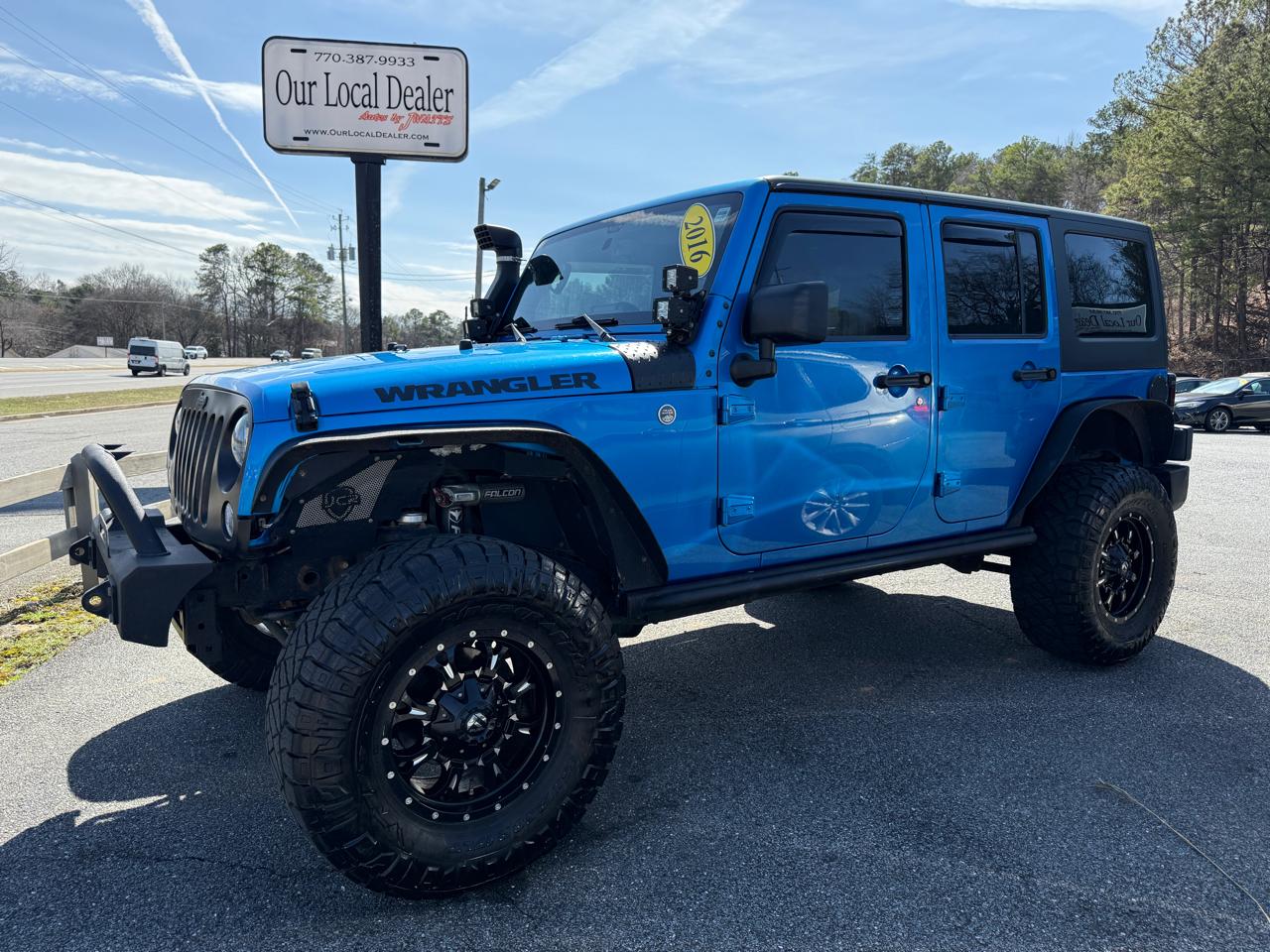 Jeep Wrangler Unlimited 4WD 4dr Black Bear *Ltd Avail* 2016