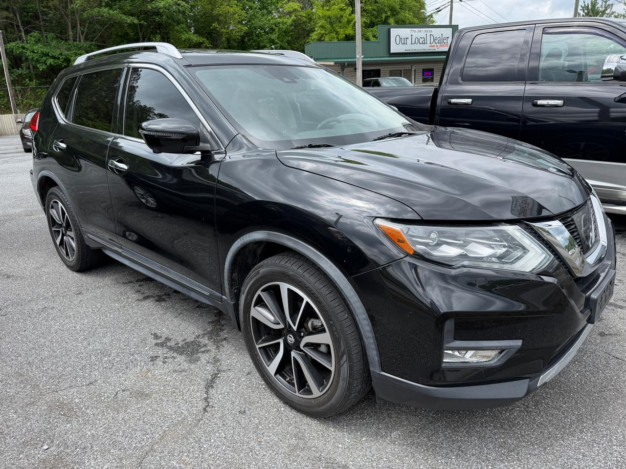 Nissan Rogue Platinum 4D SUV AWD 2017