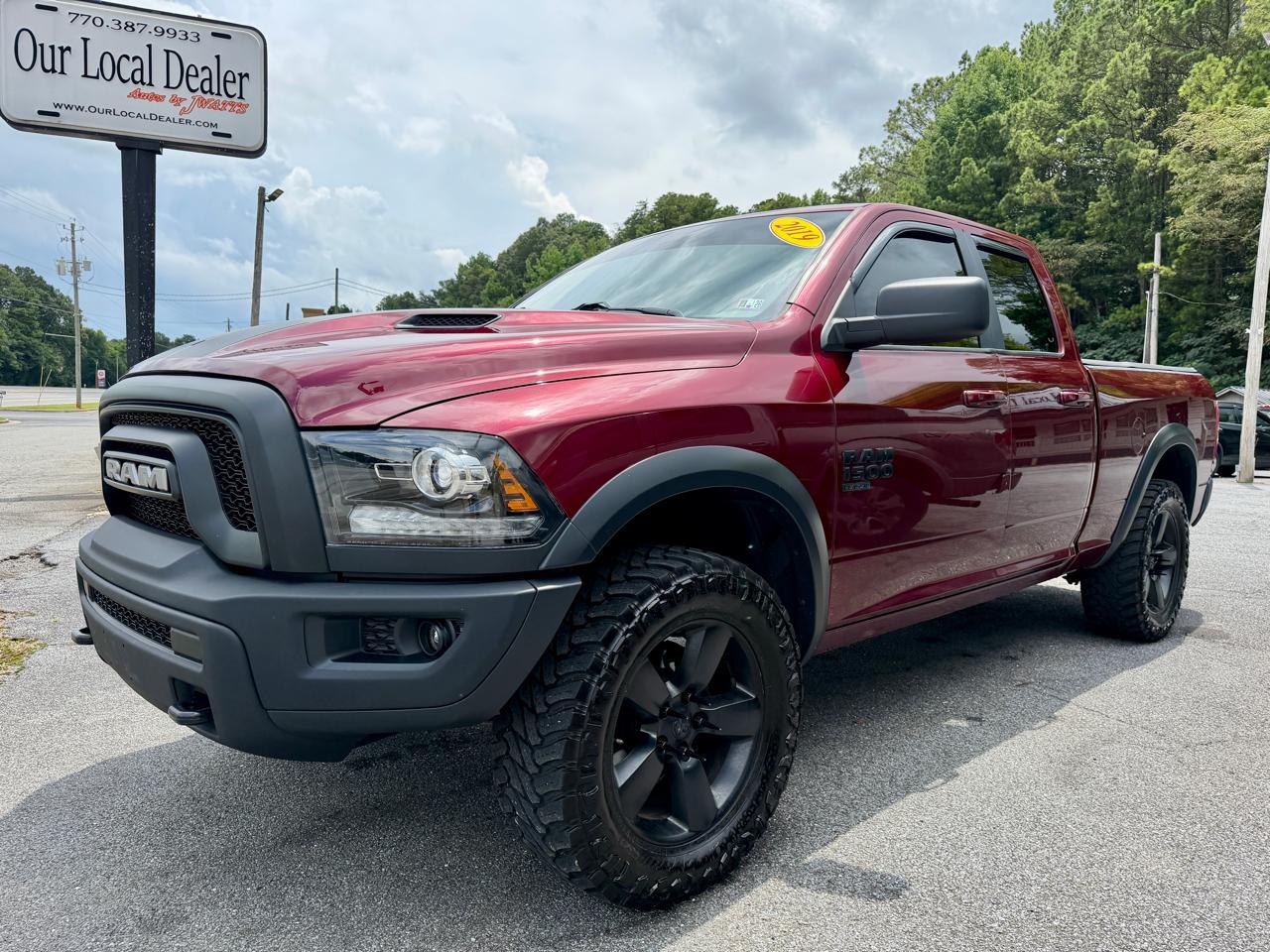 2019 RAM 1500 Classic Warlock 4x4 Quad Cab 6'4" Box