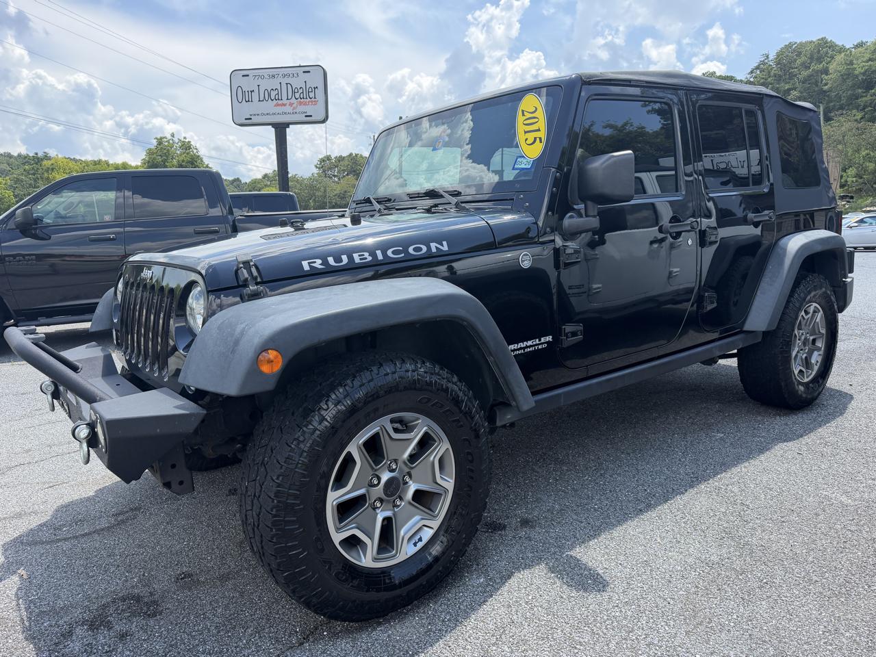 Jeep Wrangler Rubicon Unlimited 4x4 2015