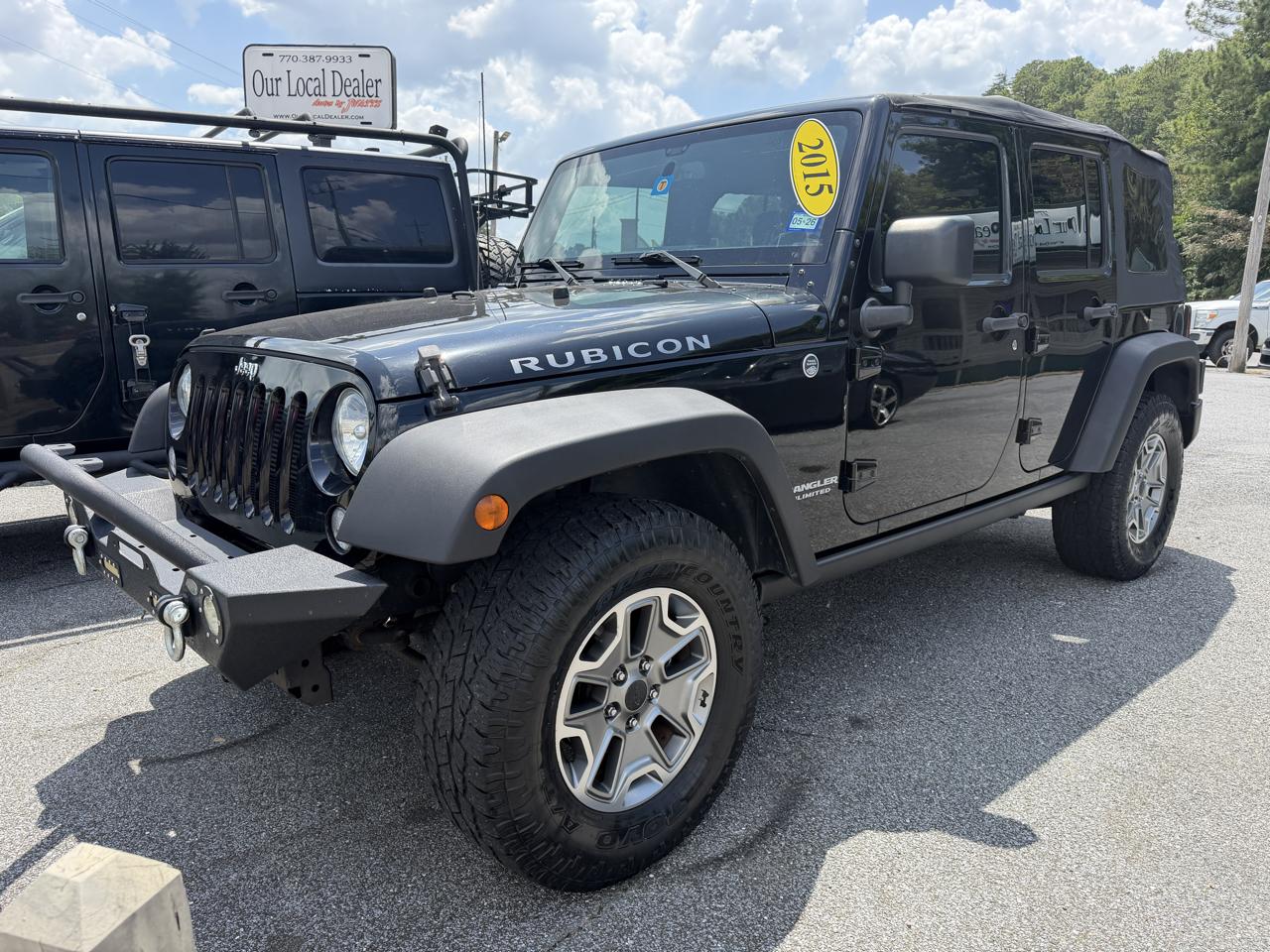 2015 Jeep Wrangler Rubicon Unlimited 4x4