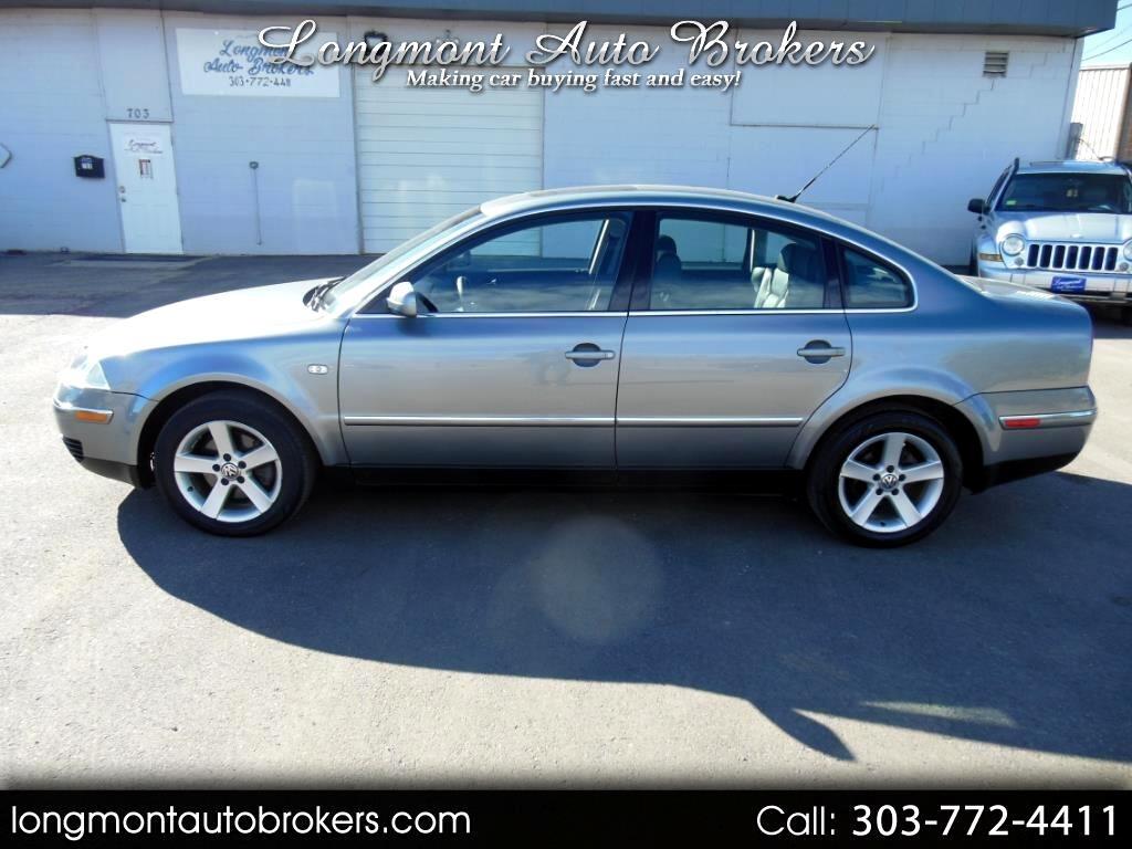 Used 2004 Volkswagen Passat Sedan 4dr Sdn GLX V6 4MOTION Auto for Sale