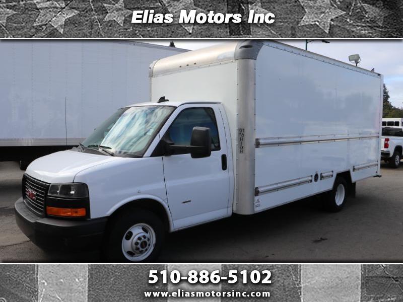 White 2021 GMC Savana Chassis Van Rear-Wheel Drive 6-Speed Automatic Overdrive