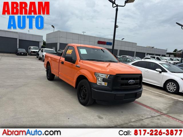Orange 2016 Ford F-150 XL Pickup Truck 4X2 Automatic
