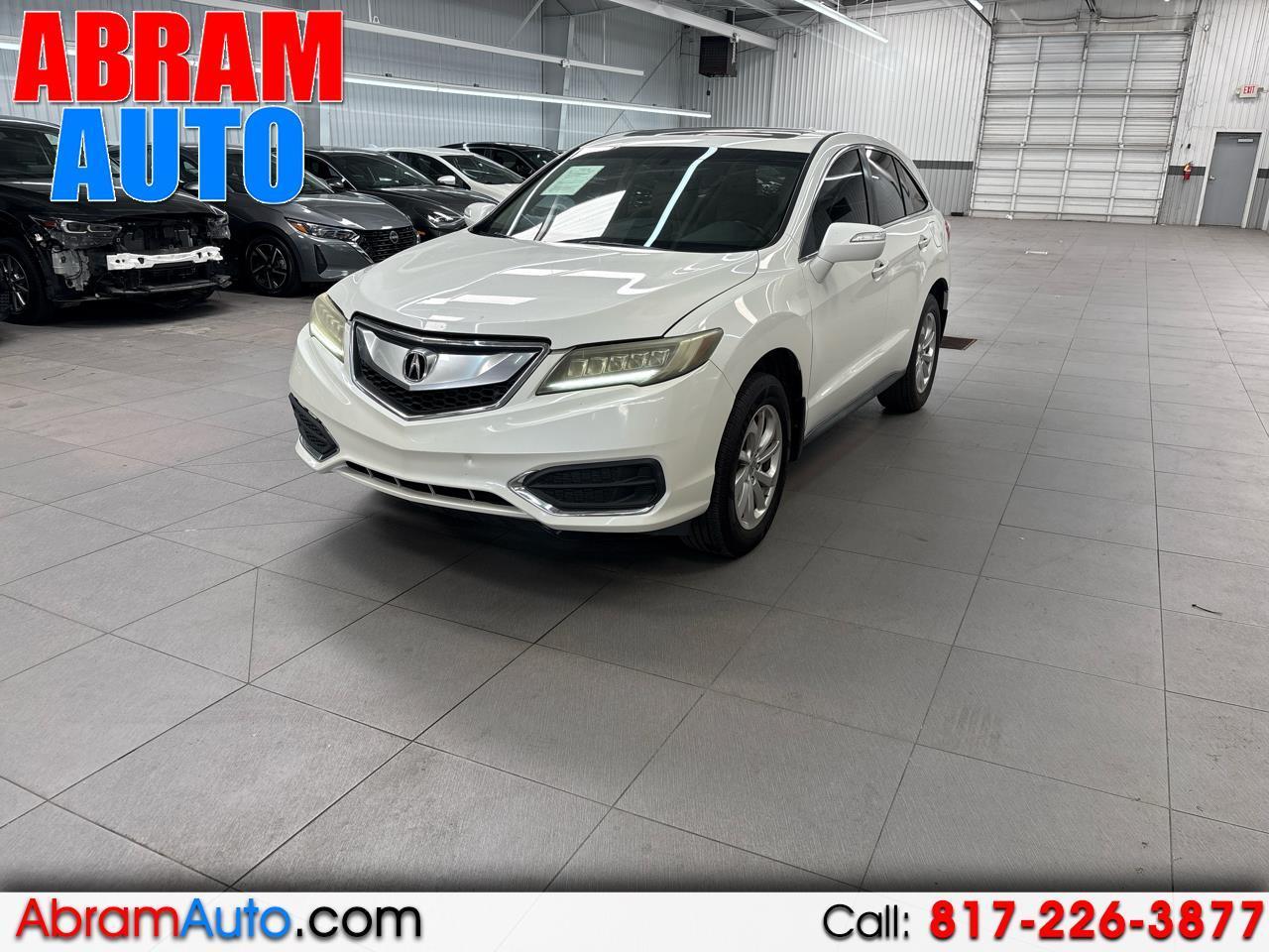 Acura RDX 6-Spd AT w/ Technology Package 2016