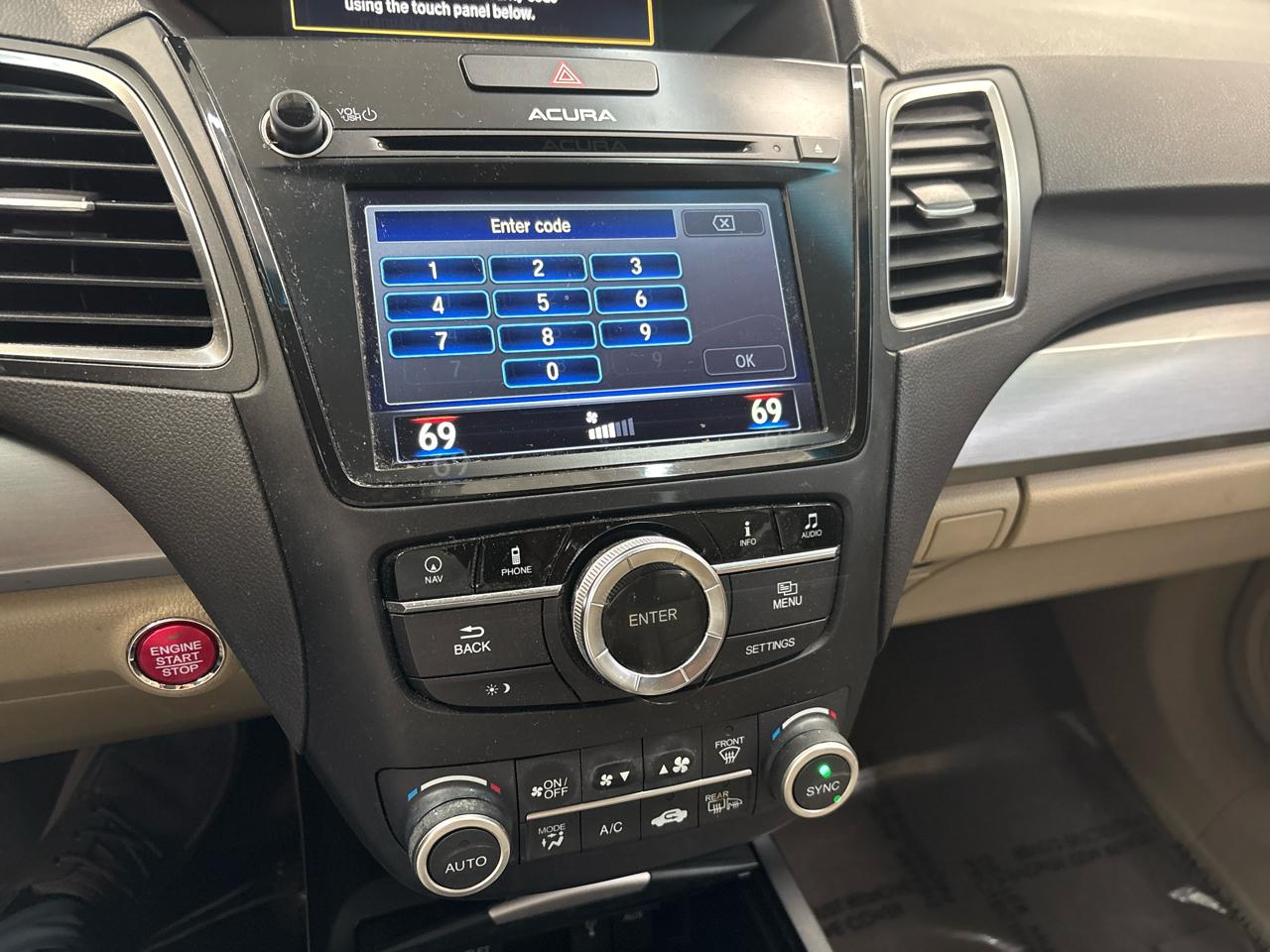 Acura RDX 6-Spd AT w/ Technology Package 2016