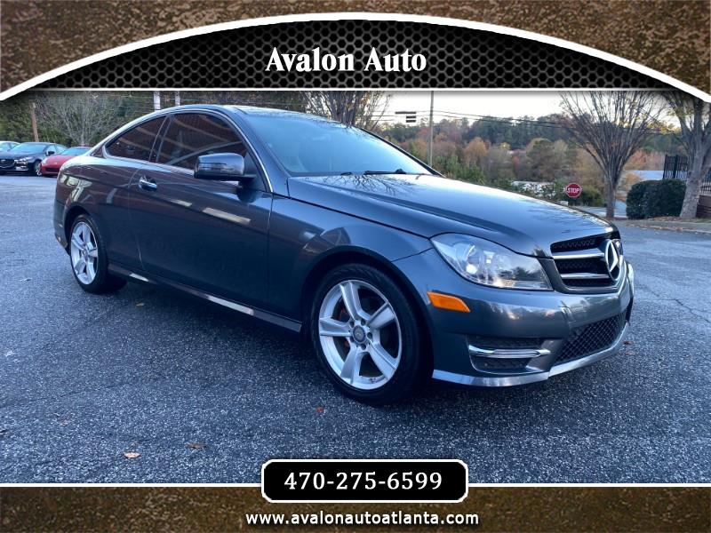 Used 13 Mercedes Benz C Class C250 Coupe For Sale In Alpharetta Ga Avalon Auto