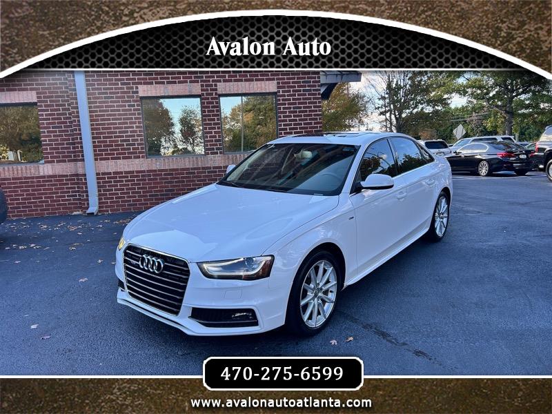 2014 Audi A4 2.0T Sedan quattro Tiptronic