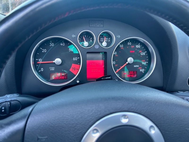 Audi TT Roadster Quattro 2001