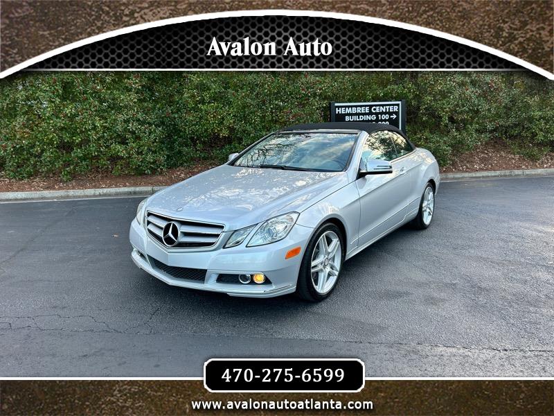 Mercedes-Benz E-Class E350 Cabriolet 2011