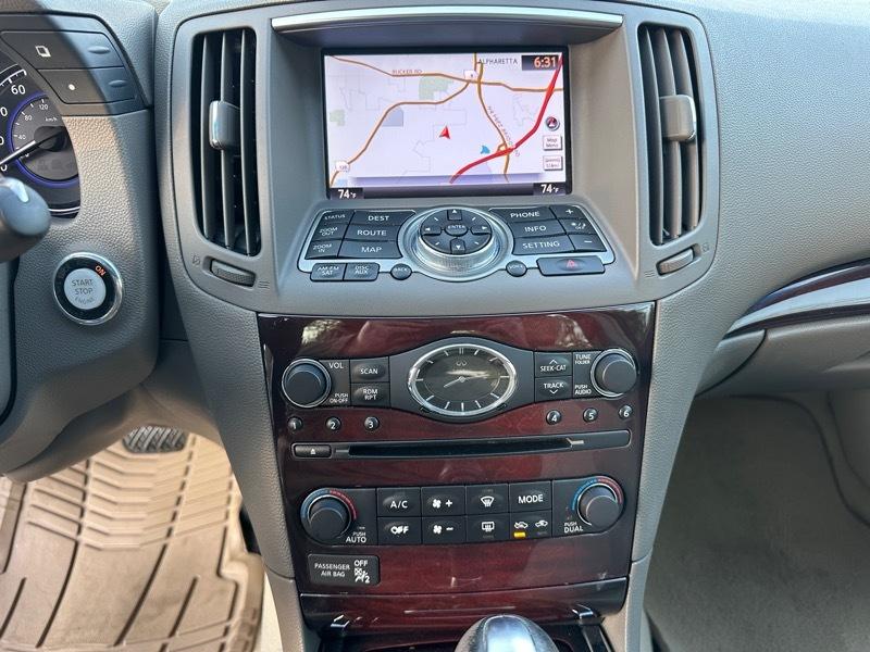 Infiniti G Sedan 37x AWD 2012