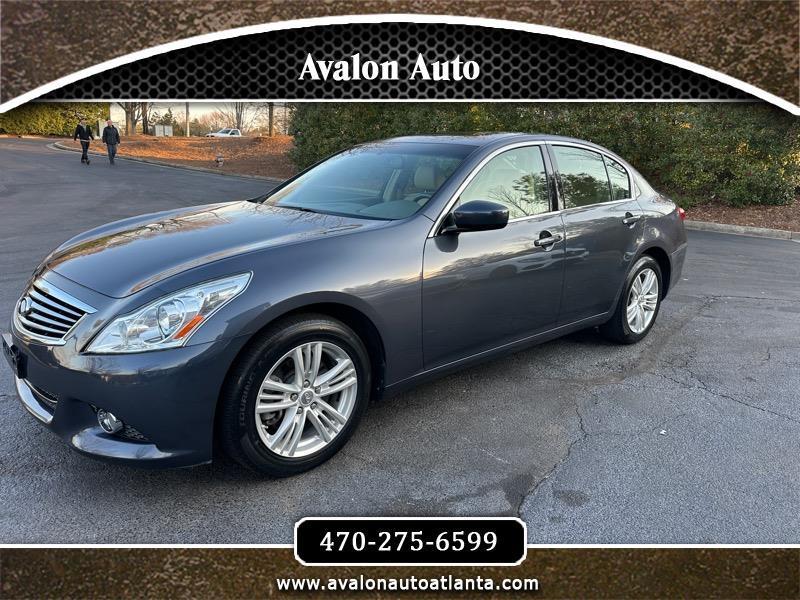Infiniti G Sedan 37x AWD 2012