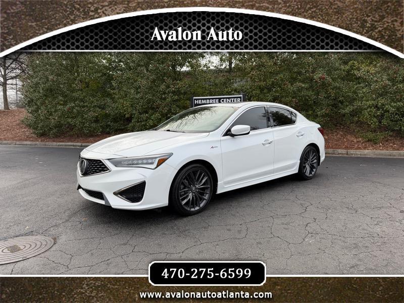 2019 Acura ILX 8-Spd AT w/ Premium & A-SPEC Packages