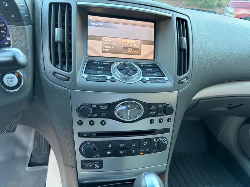 Infiniti G Coupe G37 2011