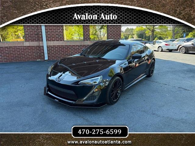 Black 2014 Scion FR-S Coupe 6-Speed Automatic