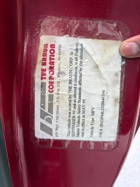 Dodge Grand Caravan SE 1999