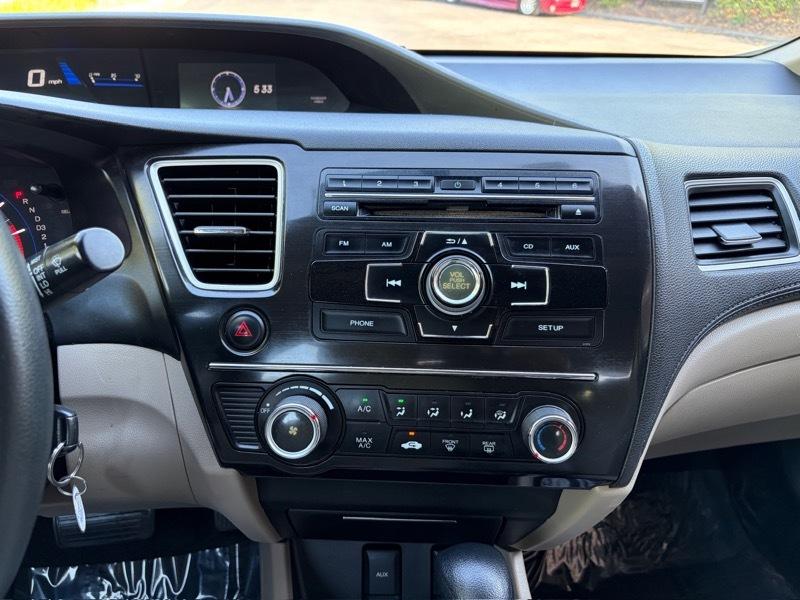Honda Civic LX Sedan 5-Speed AT 2013