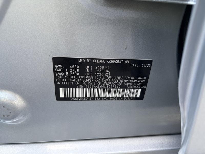 Subaru Legacy Limited 2020