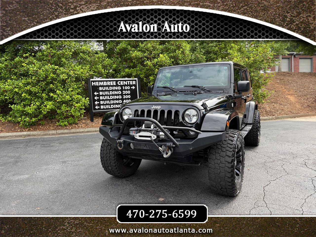 2015 Jeep Wrangler Unlimited Sahara 4WD