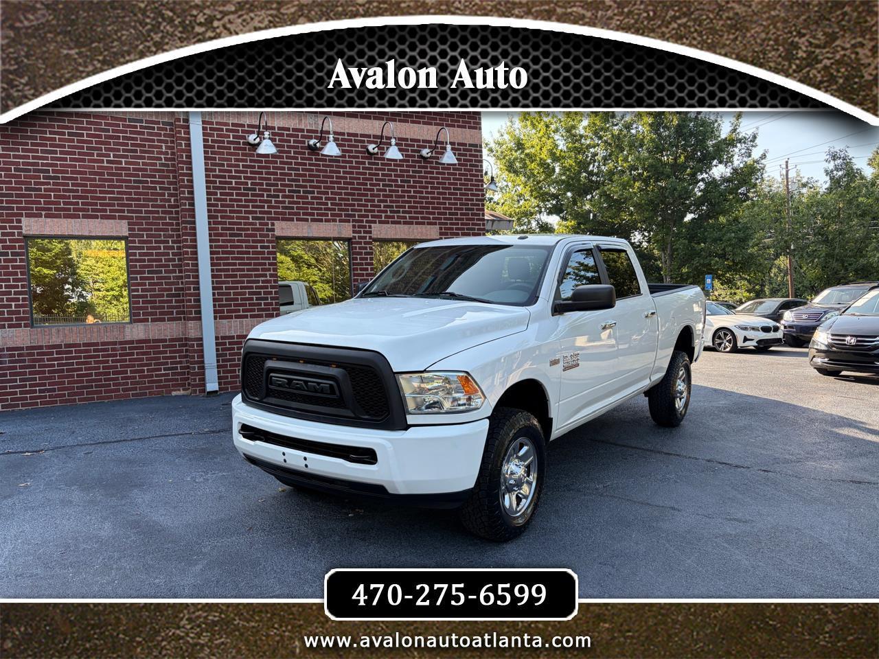RAM 2500 SLT Crew Cab SWB 4WD 2017