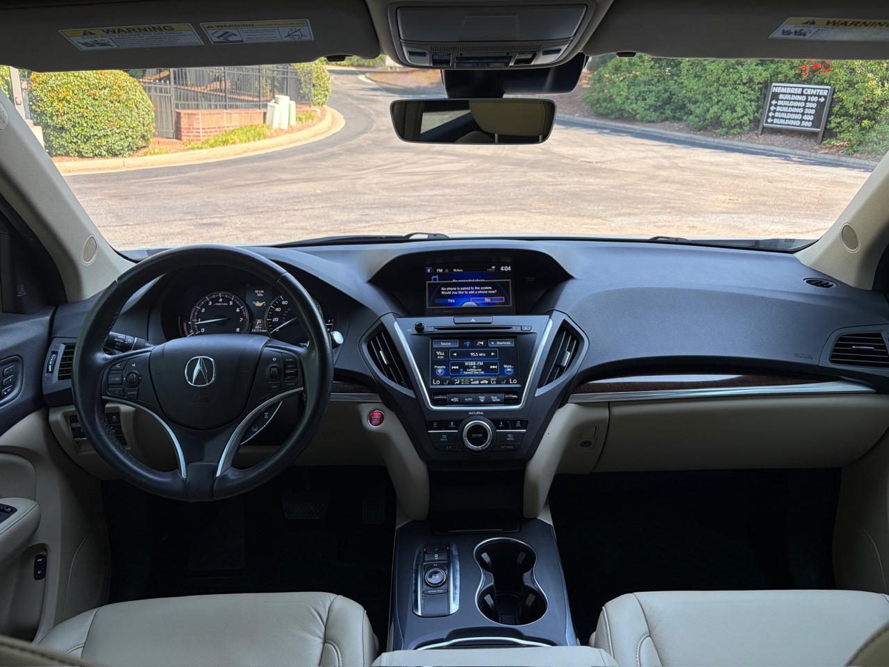 Acura MDX SH-AWD 9-Spd AT w/Tech Package 2017