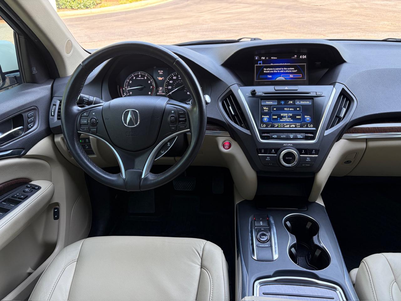 Acura MDX SH-AWD 9-Spd AT w/Tech Package 2017