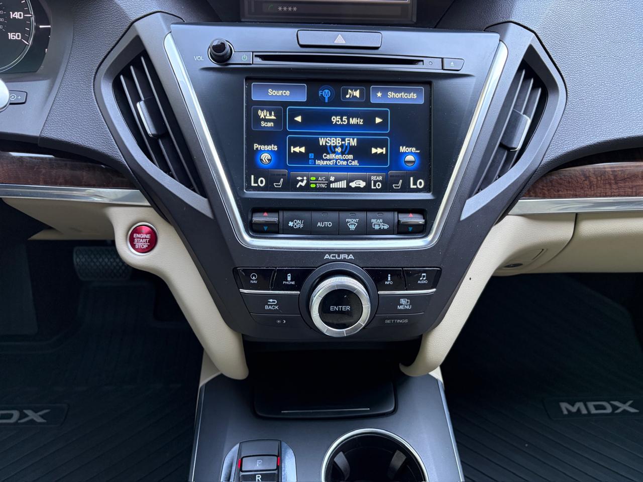 Acura MDX SH-AWD 9-Spd AT w/Tech Package 2017