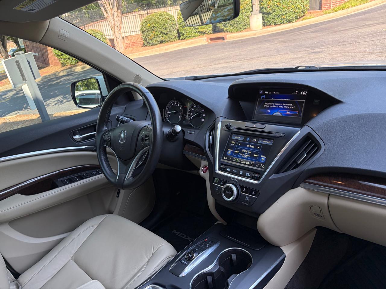 Acura MDX SH-AWD 9-Spd AT w/Tech Package 2017