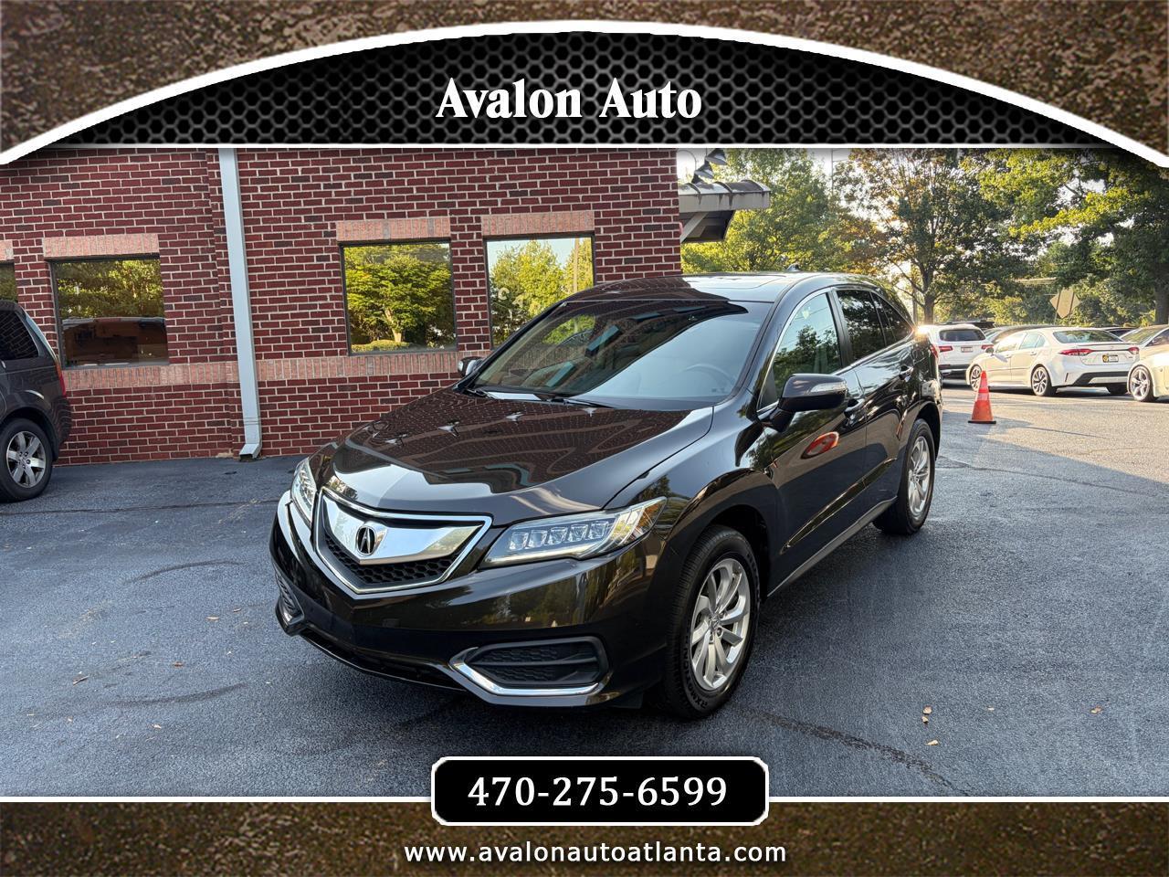 Acura RDX 6-Spd AT w/ Technology Package 2016