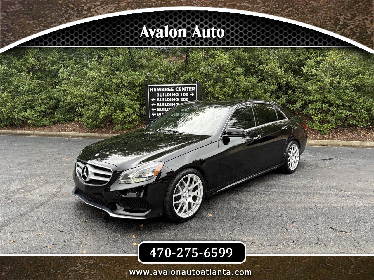 Mercedes-Benz E-Class E350 Sport Sedan 2016