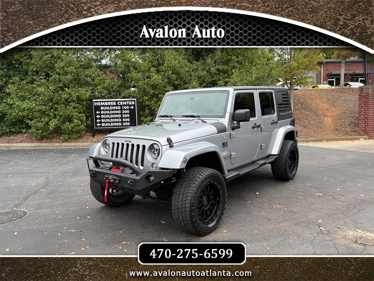 Jeep Wrangler Unlimited Sahara 4WD 2015